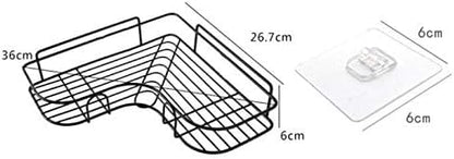 EASYBUYRECH Corner Shower Caddy Bathroom Shelf