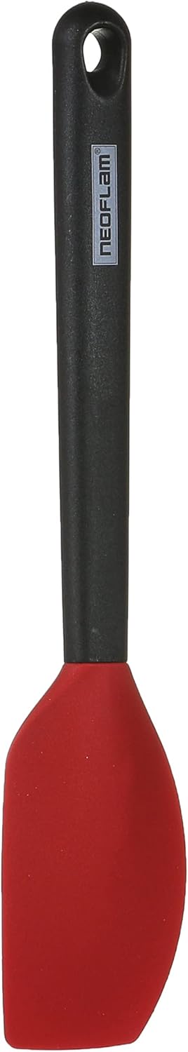 Neoflam silicon spatula with abs handle 30x6.5, balck