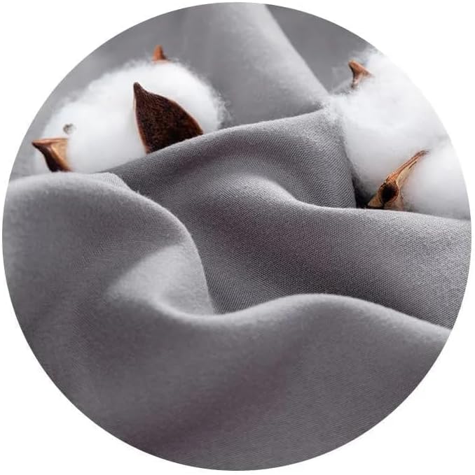 CUBD QBED Plain Fitted Sheet Set for Hotels, Homes